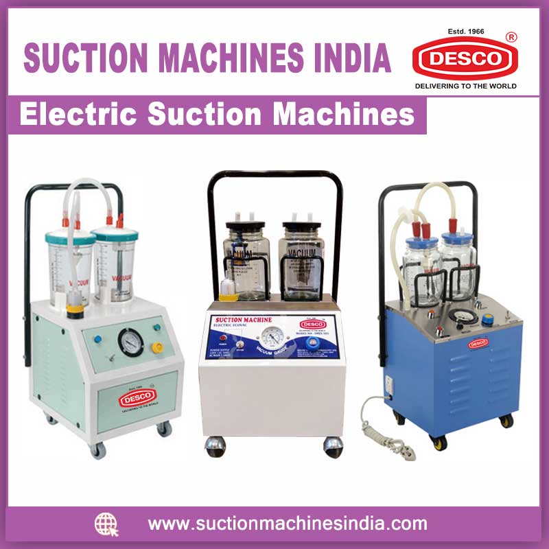 ELECTRIC SUCTION MACHINES