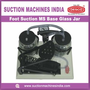 Foot Suction MS Base Glass Jar