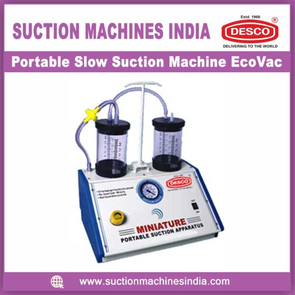 Portable Slow Suction Machine EcoVac