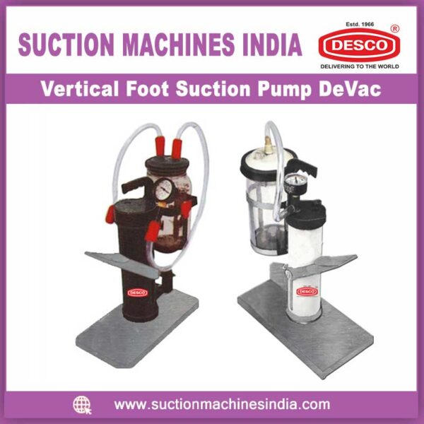 Vertical Foot Suction Pump DeVac