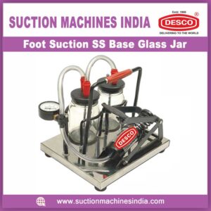 Foot Suction SS Base Glass Jar
