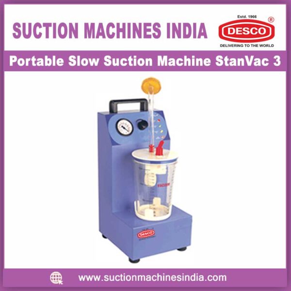 Portable Slow Suction Machine StanVac 3