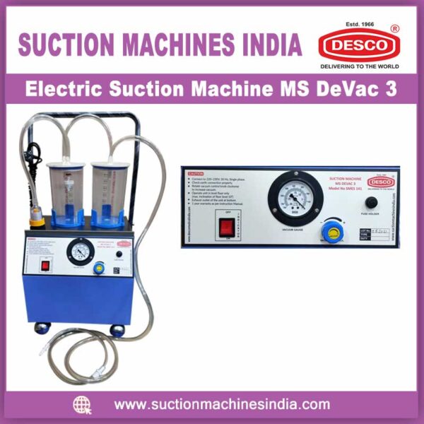Electric Suction Machine MS DeVac 3