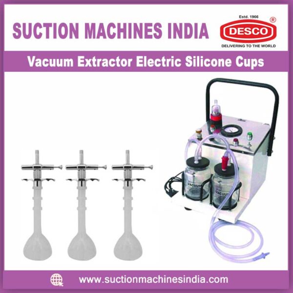 Vacuum Extractor Electric Silicone Cups